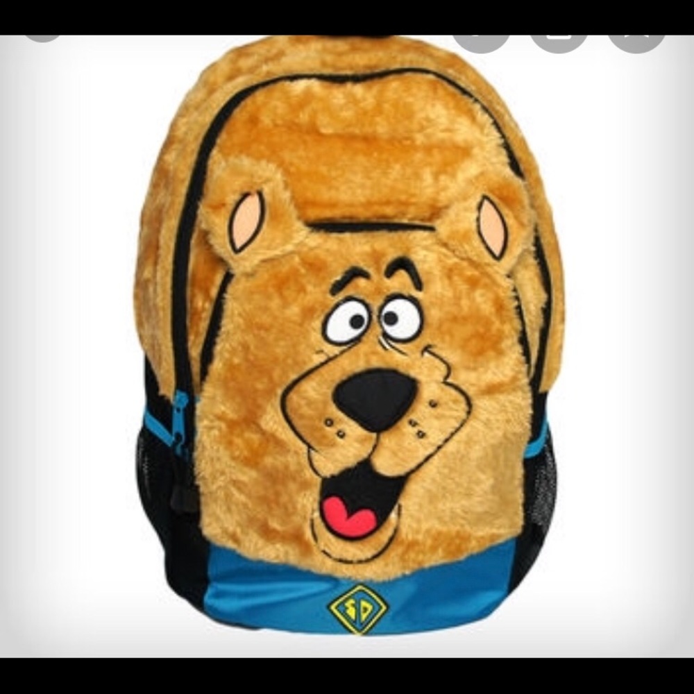 Scooby Doo Furry Book Bag